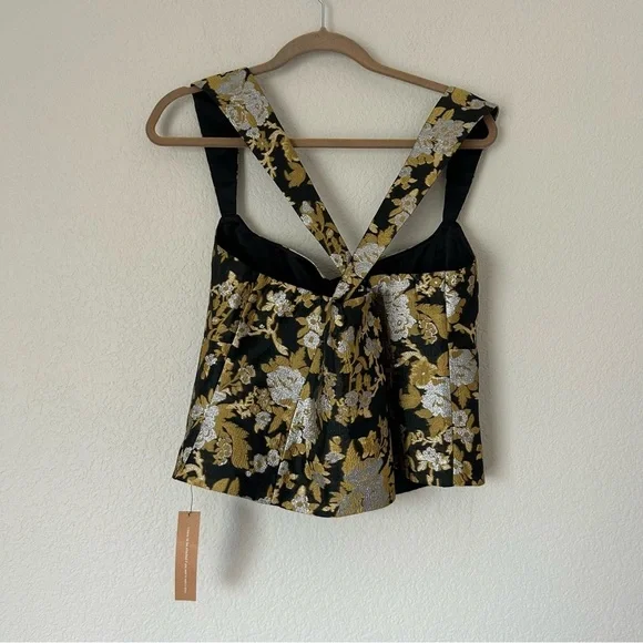 NWT Reformation Azalea Top in Golden Hour - Picture 5 of 6